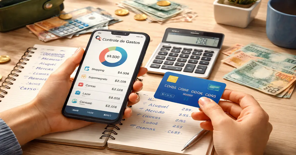 organizando-gastos-com-celular-e-cartão.