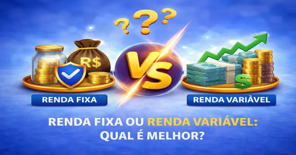 renda fixa ou renda variável qual escolher