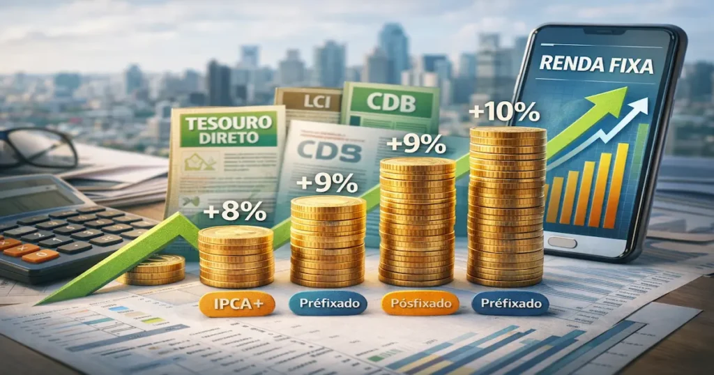 crescimento patrimonio renda fixa investimentos