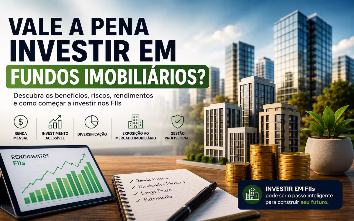 investir em fundos imobiliários vale a pena