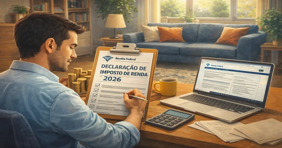 Como fazer a Declaração do Imposto de Renda 2026 1 declaração de imposto de renda